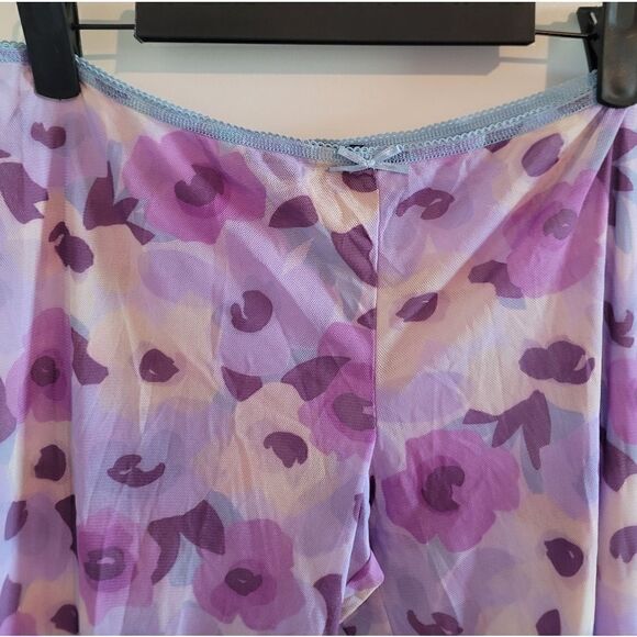 RAMPAGE Sheer Floral Pajama Pants - Picture 4 of 6